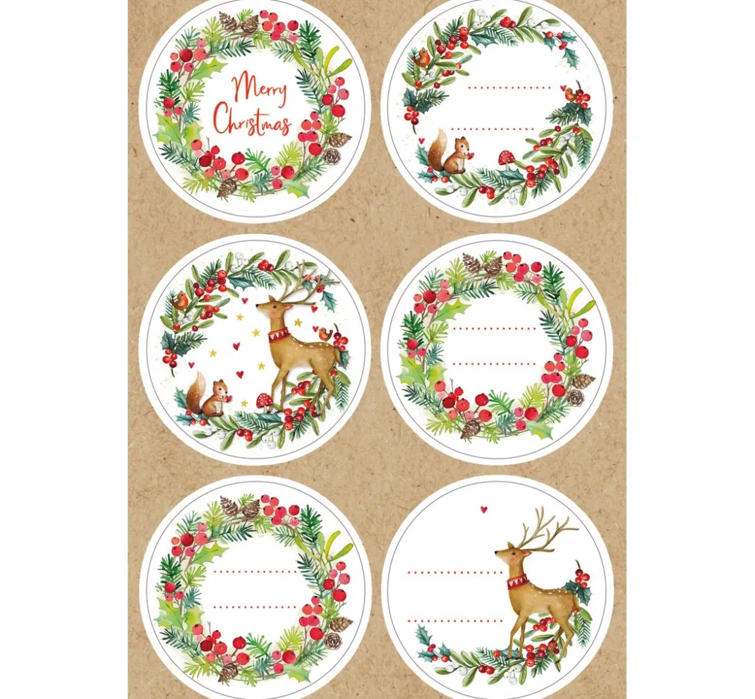 Braun+Company Scrapbooking|Kartengestaltung>Sticker "Natural Christmas"