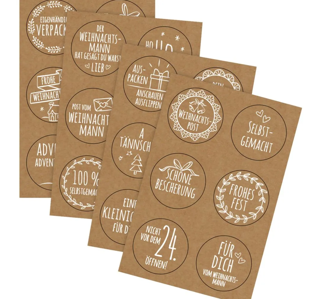 URSUS Scrapbooking|Kartengestaltung>Sticker "Weihnachtspost"