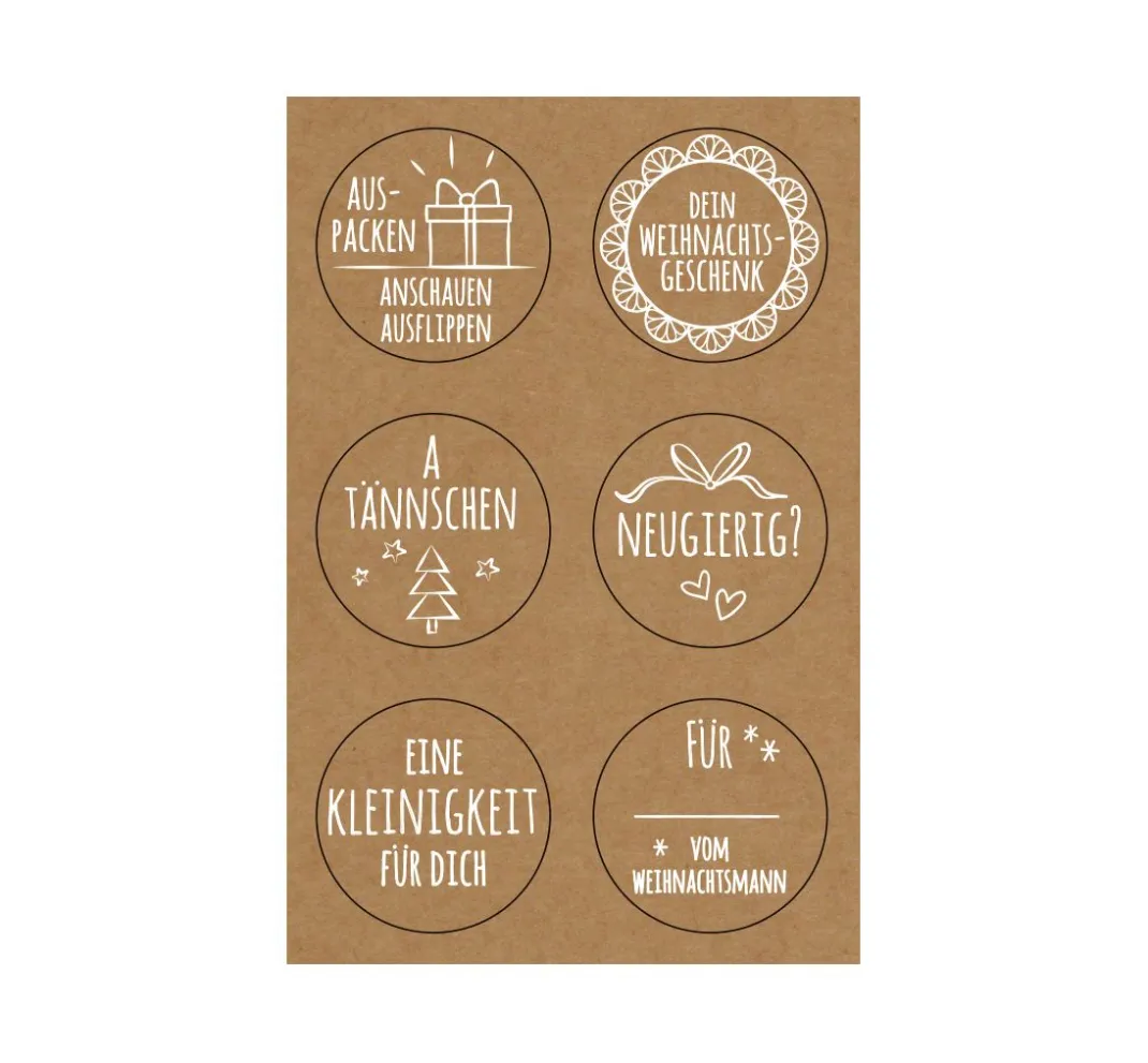 URSUS Scrapbooking|Kartengestaltung>Sticker "Weihnachtspost"