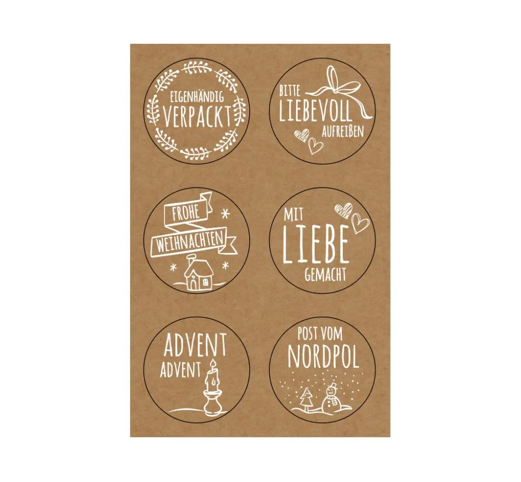 URSUS Scrapbooking|Kartengestaltung>Sticker "Weihnachtspost"