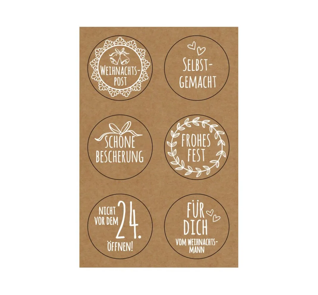 URSUS Scrapbooking|Kartengestaltung>Sticker "Weihnachtspost"