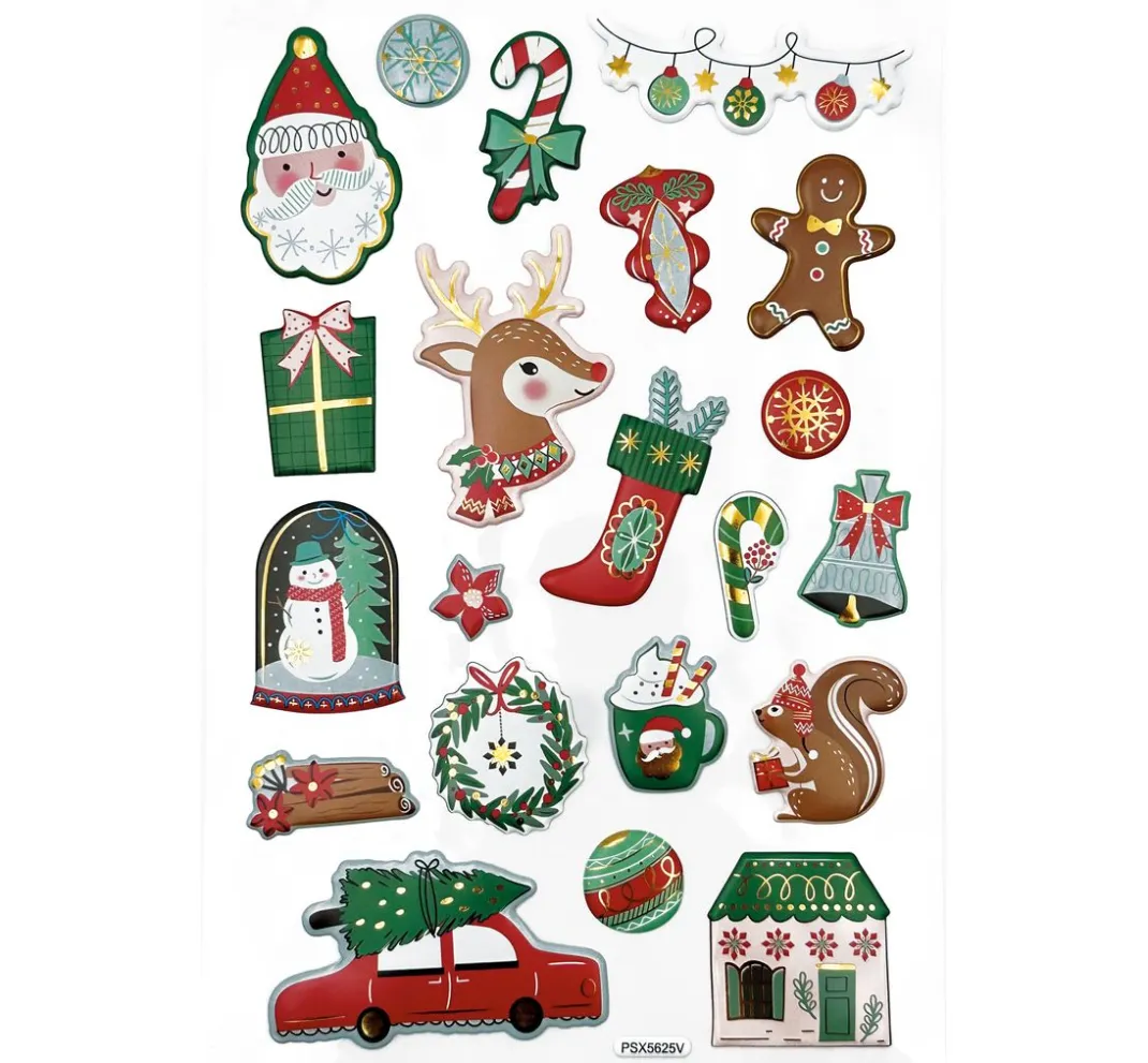 Braun+Company Sticker & Klebebänder|Kartengestaltung>Sticker "X-Mas"