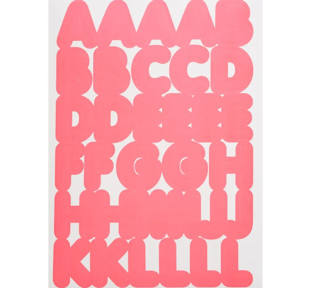 Rico Design Sticker & Klebebänder>Stickerblock "Alphabet"
