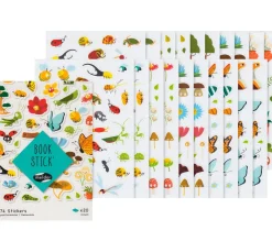 maildor Sticker & Klebebänder|Kartengestaltung>Sticker-Buch "Happy Nature" 674 Stück