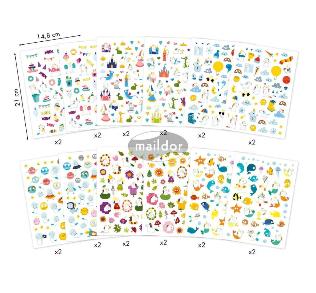 maildor Sticker & Klebebänder|Kartengestaltung>Sticker-Buch "Magie"