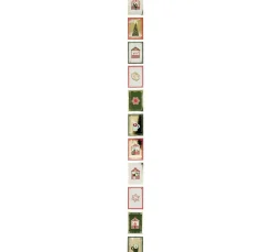 Rico Design Sticker & Klebebänder|Kartengestaltung>Stickerrolle "Briefmarken Weihnachtspost"