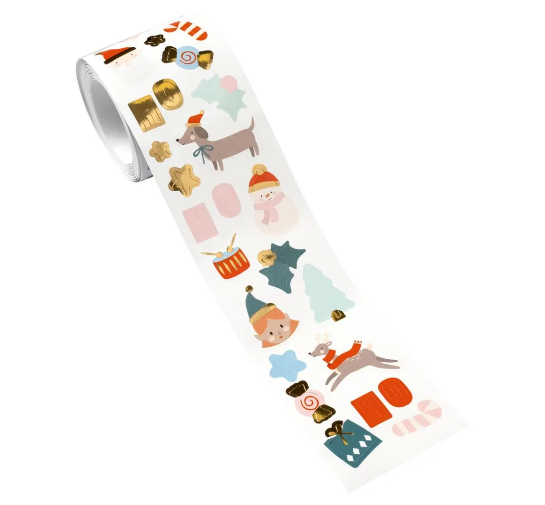 folia Scrapbooking|Kartengestaltung>Stickerrolle "Winterzeit"