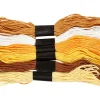 creativ company Sticken|Freundschaftsarmbänder>Stickgarnset "Golden"