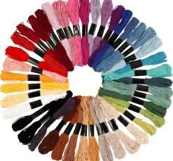 creativ company Sticken|Freundschaftsarmbänder>Stickgarnset "Sortierte Farben"