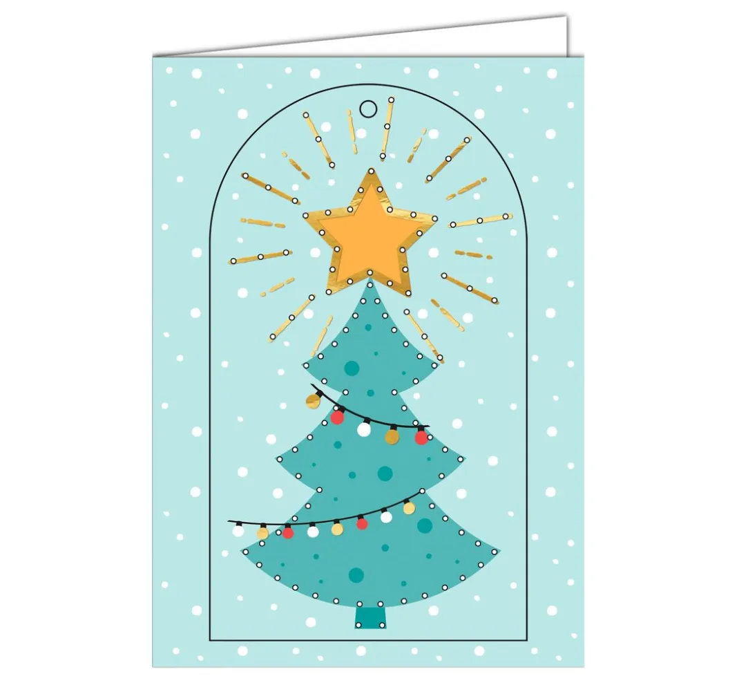 Kinder URSUS Weitere Geschenkideen Für Kinder|Papier-Bastelsets>Stickkarten-Set "Weihnachten"