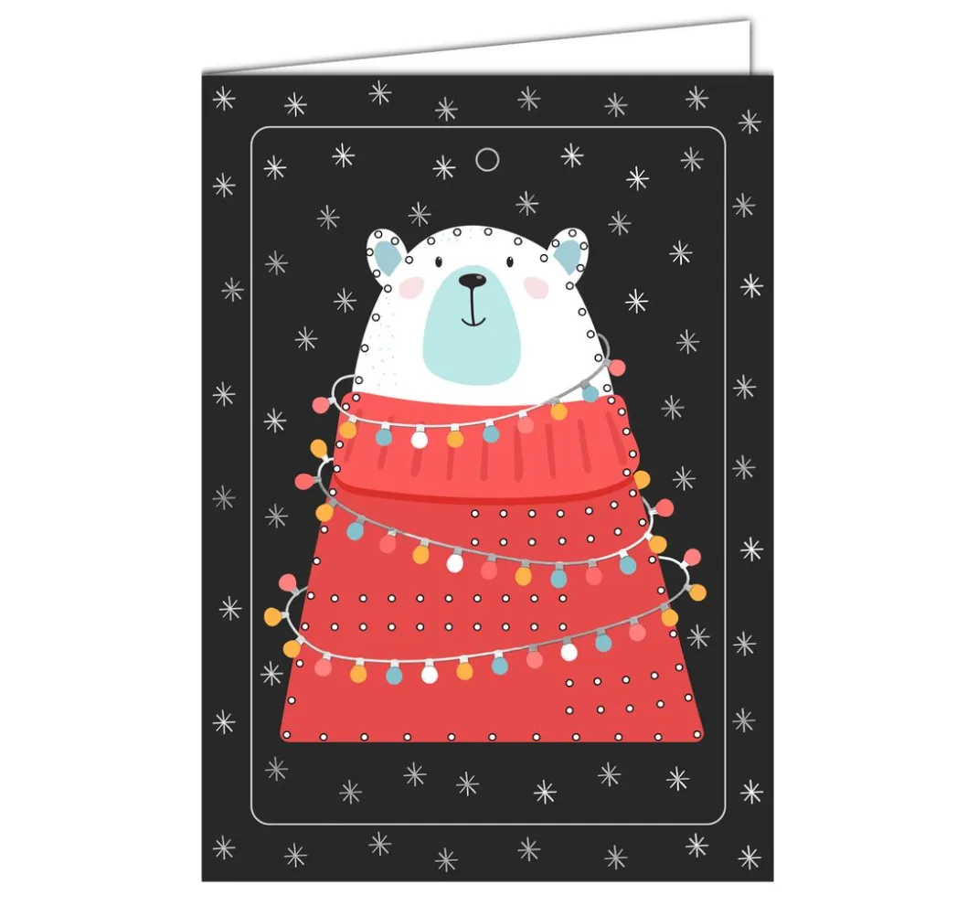 Kinder URSUS Weitere Geschenkideen Für Kinder|Papier-Bastelsets>Stickkarten-Set "Weihnachten"
