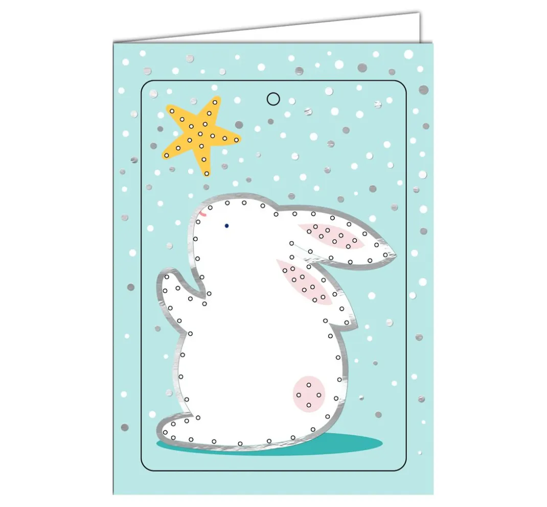 Kinder URSUS Weitere Geschenkideen Für Kinder|Papier-Bastelsets>Stickkarten-Set "Weihnachten"