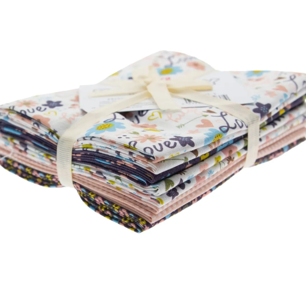 stafil Patchworkstoffe|Baumwollstoff>Stoffpaket Patchy "Hearts and Flowers"
