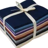 stafil Patchworkstoffe|Stoffpakete>Stoffpaket Patchy Uni "Lavendel-Braun-Natur-Weiß", 17 Zuschnitte