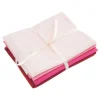 stafil Patchwork|Weihnachtsstoffe>Stoffpaket Patchy Uni "Rosa-Rot"
