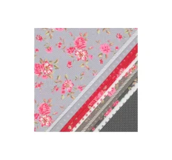 Westfalenstoffe Patchworkstoffe|Stoffpakete>Stoffpaket "Rosenborg", 12 Stoffe à 48 x 48 cm