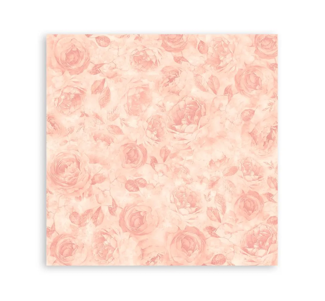 Stamperia Stoff Zum Basteln|Stoffpakete>Stoffpaket "Shabby Rose"