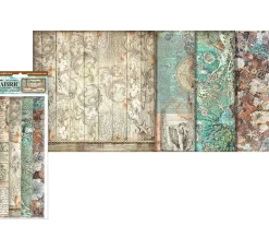 Stamperia Stoff Zum Basteln|Stoffpakete>Stoffpaket "Songs of the Sea"