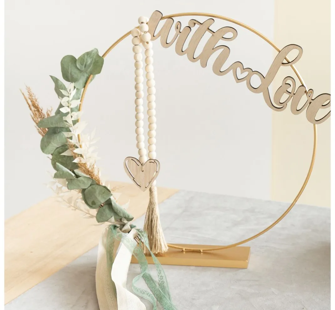 HALBACH Streuteile|Scrapbooking>Streuteile "Herz mit Magnet"