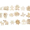 creativ company Dekoelemente|Scrapbooking>Streuteile "Weihnachtsmotive"