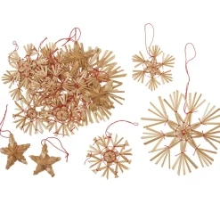 Riffelmacher & Weinberger Strohsterne>Strohsterne "Sortiment I", 4-10 cm, 16 Stück