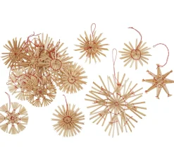 Riffelmacher & Weinberger Strohsterne>Strohsterne "Sortiment II", 6-12 cm, 14 Stück
