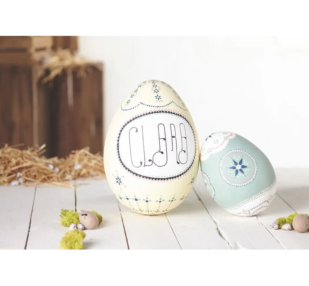 VBS Paillettentechnik|Styropor- Und Watteformen>Styroporei, 2-tlg., 21 cm