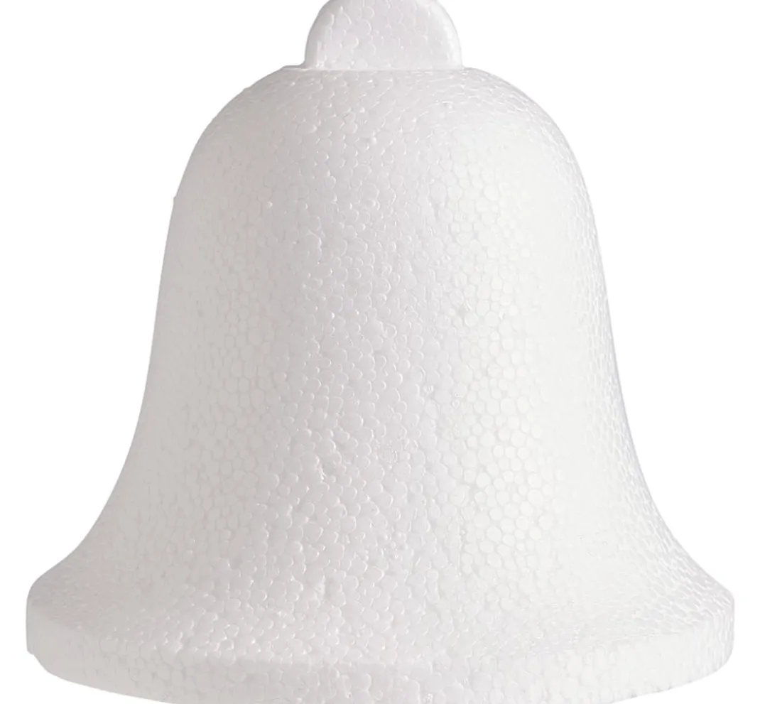 VBS Paillettentechnik|Styropor- Und Watteformen>Styroporform Glocke, 7 cm
