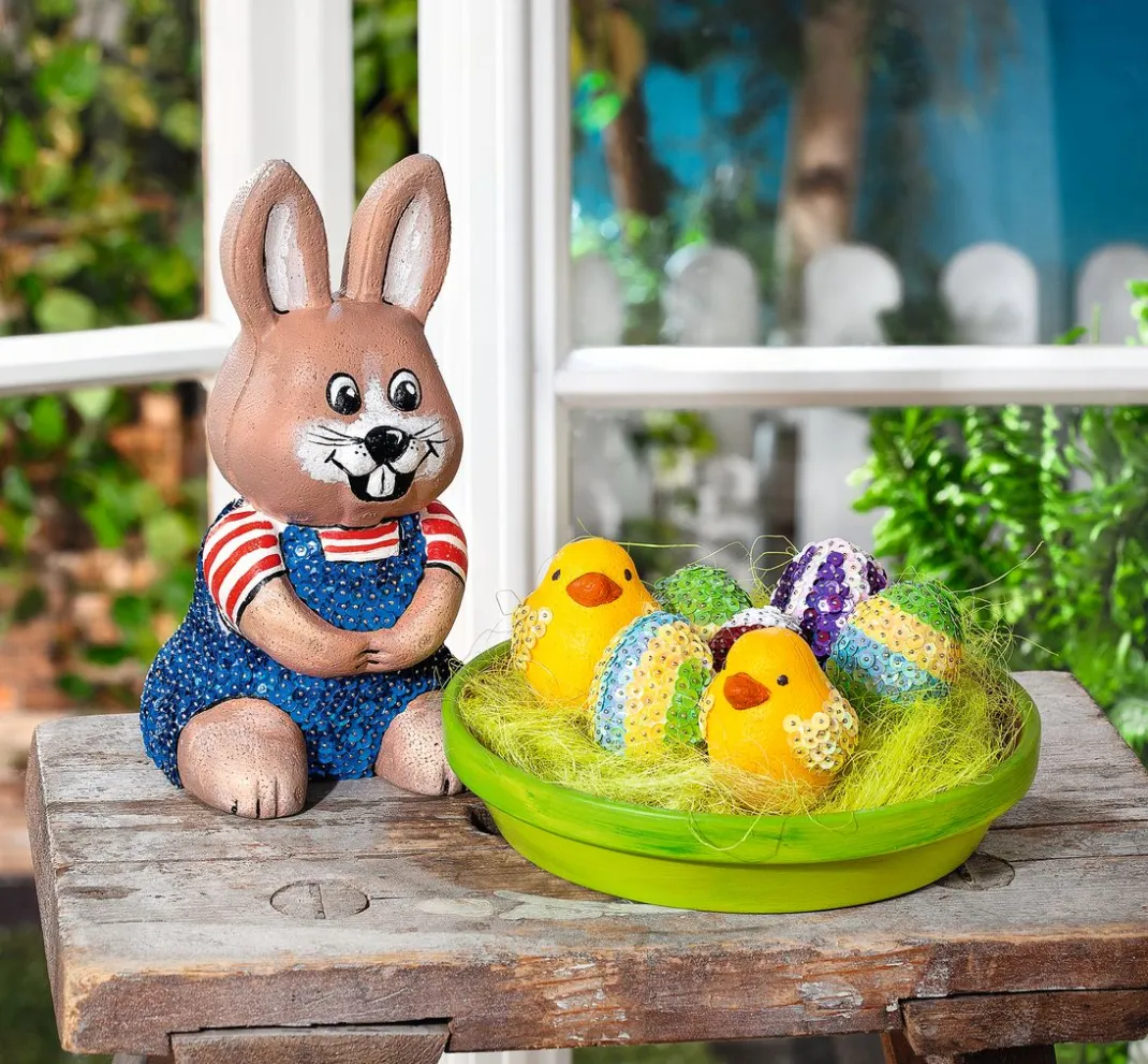 VBS Paillettentechnik|Styropor- Und Watteformen>Styroporform "Hase"