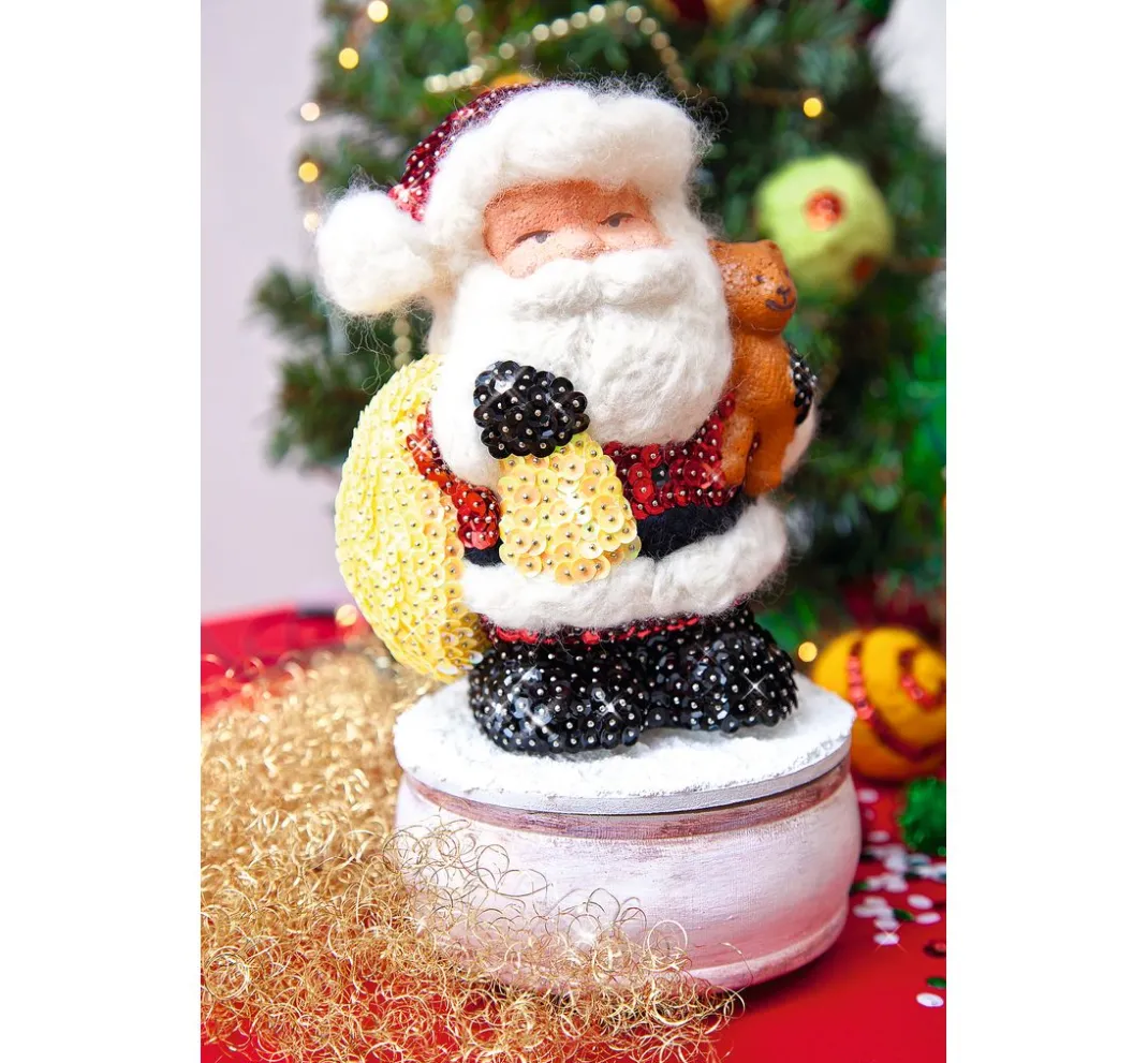 VBS Styropor- Und Watteformen|Paillettentechnik>Styroporform Nikolaus, 18 cm