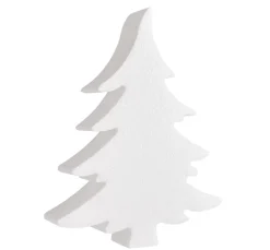 VBS Paillettentechnik|Styropor- Und Watteformen>Styroporform "Tannenbaum geschwungen"