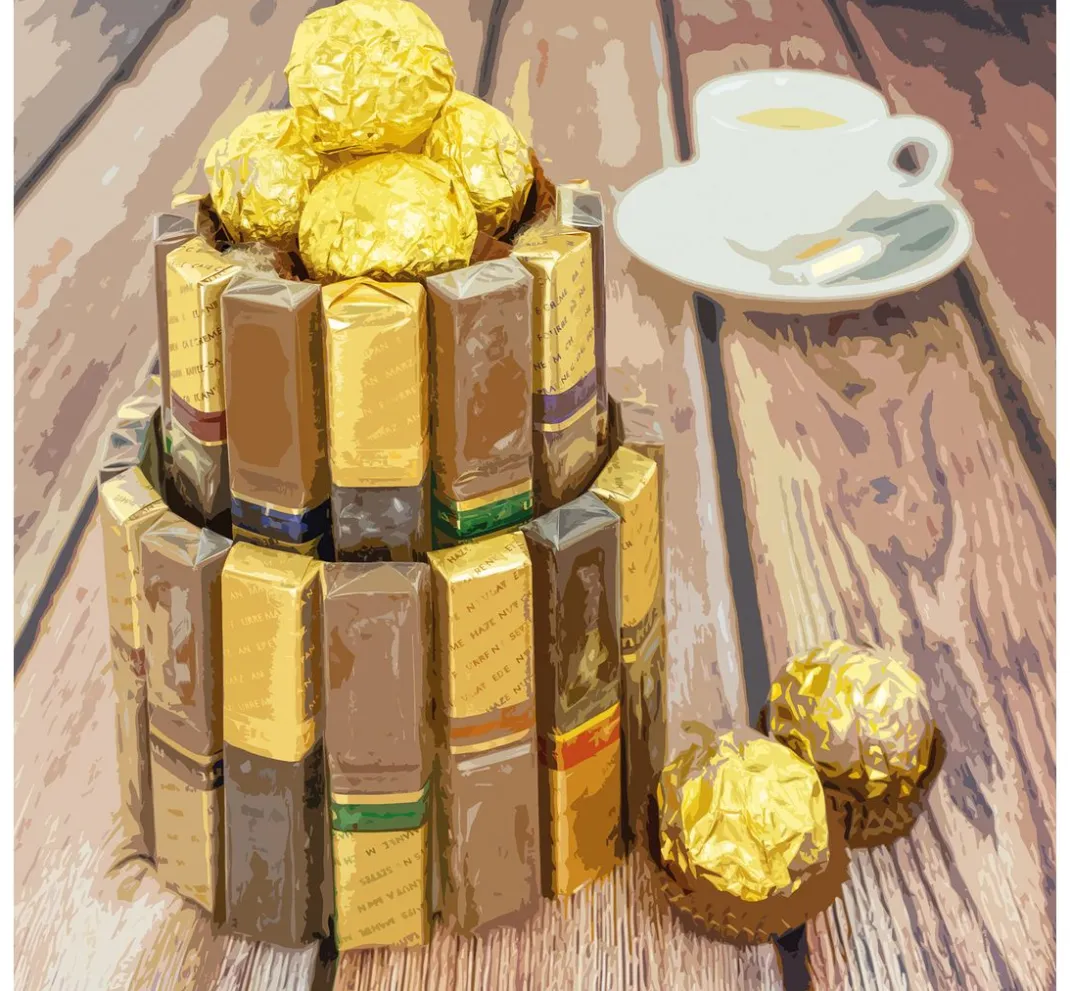 VBS Styropor- Und Watteformen>Styroporform "Torte"
