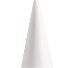 VBS Paillettentechnik|Styropor- Und Watteformen>Styroporkegel 26 cm
