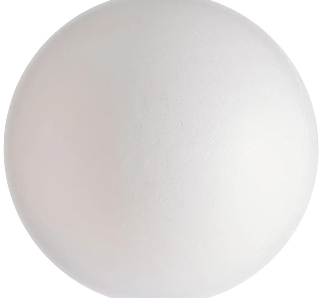 VBS Paillettentechnik|Styropor- Und Watteformen>Styroporkugel, Ø 40 cm, 2-teilig