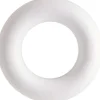 VBS Paillettentechnik|Diverse Materialien>Styroporring flach, (Römer), Ø 22 cm