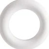 VBS Paillettentechnik|Diverse Materialien>Styroporring flach (Römer), Ø 17 cm