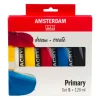 AMSTERDAM Künstlerfarbe>Talens Acrylfarben-Set "Primärfarben"