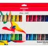 AMSTERDAM Künstlerfarbe>Talens Acrylfarben-Set "General Selection 24"