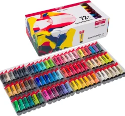 AMSTERDAM Künstlerfarbe>Talens Acrylfarben-Set "All in", 72 x 20 ml