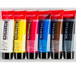 AMSTERDAM Künstlerfarbe>Talens Acrylfarben-Set "Primär"