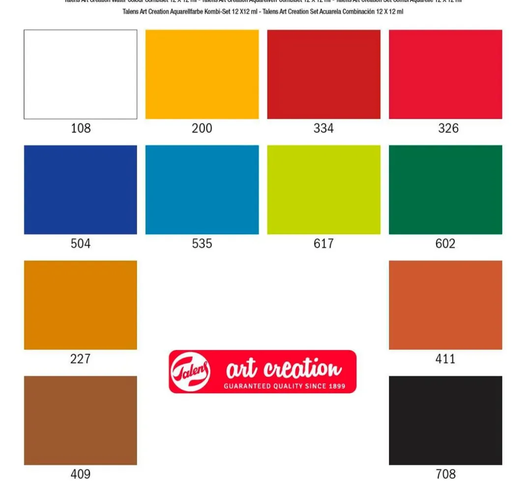 Talens Aquarell|Künstlerfarbe>Art Creation Aquarell-Set