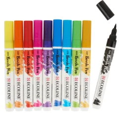 Talens Aquarell|Stifte>Ecoline Brush Pen Set "10 Farben"