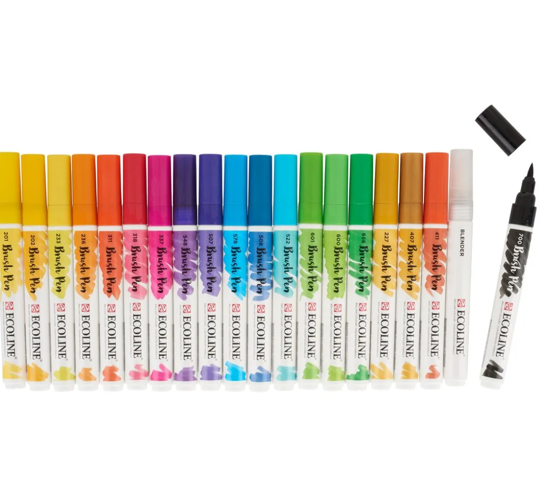 Talens Stifte>Ecoline Brush Pen Set "20 Farben"