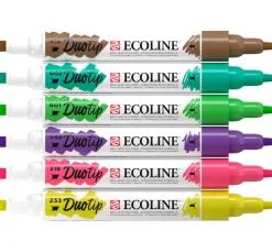 Talens Aquarell|Stifte>Ecoline Duotip "Botanik-Set"