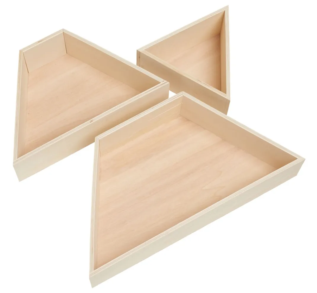 Kinder Rico Design Holz|Serviettentechnik>Tannenbaum Holzboxen-Set