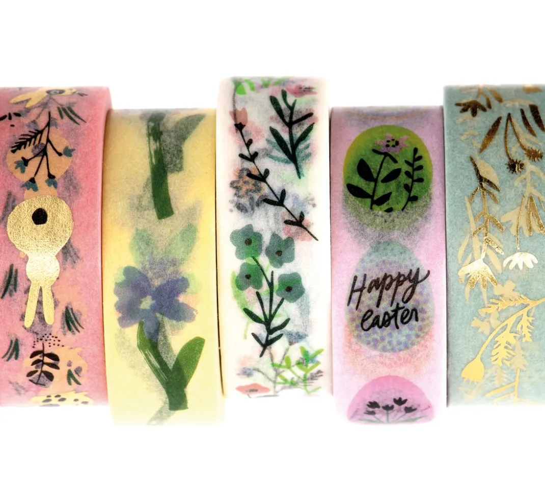 Rico Design Masking Tape|Sticker & Klebebänder>Tape-Set "Happy Easter"
