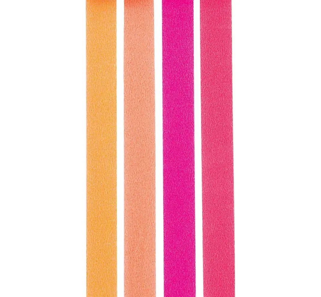 Rico Design Masking Tape|Sticker & Klebebänder>Tape-Set "Neon", Rottöne