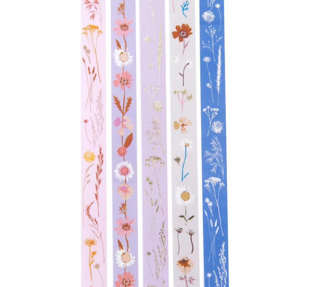 Rico Design Masking Tape|Sets>Tape-Set "Trockenblumen"