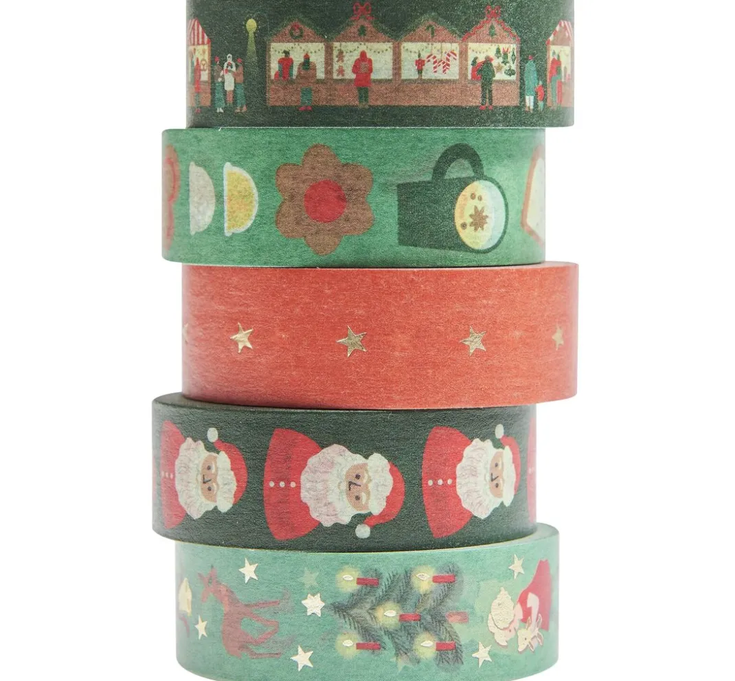 Rico Design Masking Tape|Scrapbooking>Tape-Set "Weihnachtszeit"