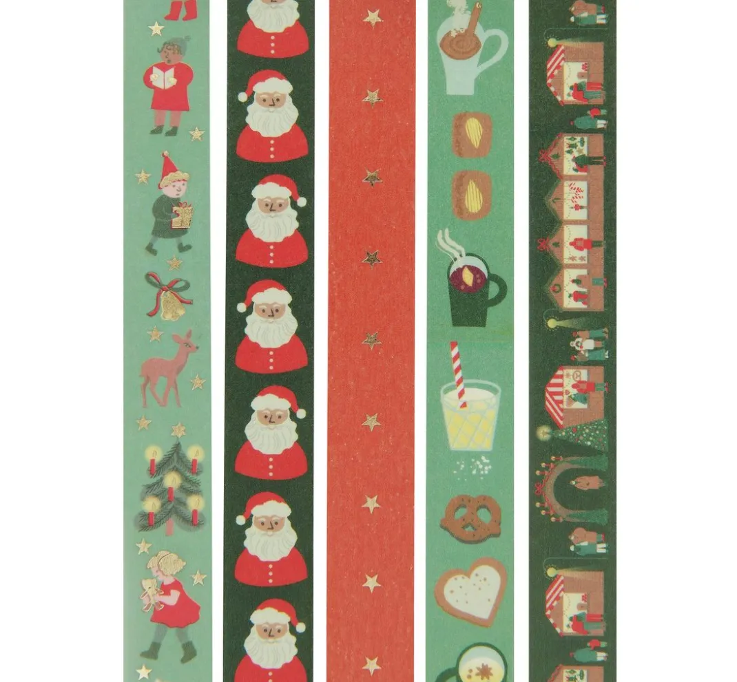 Rico Design Masking Tape|Scrapbooking>Tape-Set "Weihnachtszeit"
